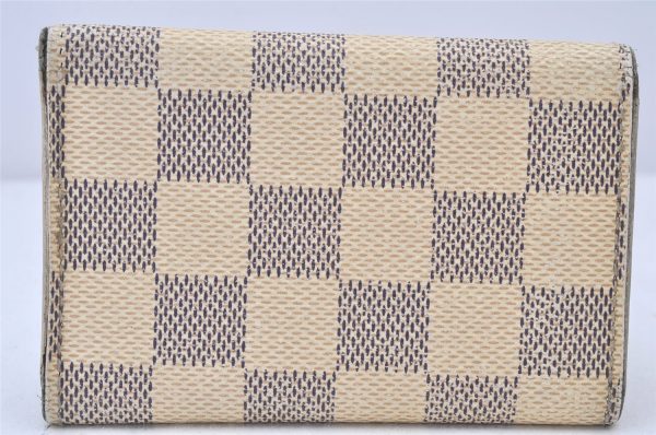 Authentic Louis Vuitton Damier Azur Multicles 6 Key Case Holder N61745 LV 6496K Sale