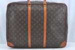 Authentic Louis Vuitton Monogram Sirius 50 Travel Boston Bag M41406 LV L0345 Discount