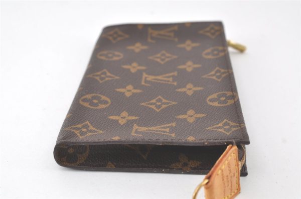 Authentic Louis Vuitton Monogram Pouch For Bucket GM LV Junk 7083K Hot on Sale