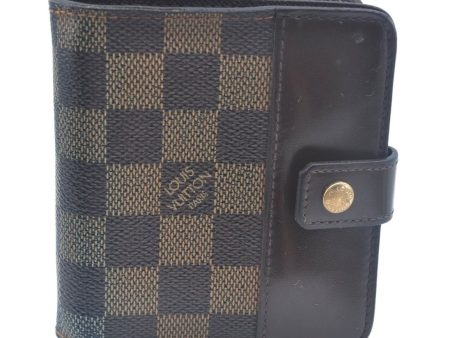 Auth Louis Vuitton Monogram Compact Zip Bifold Wallet Purse M61667 LV Junk L0136 For Discount