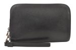 Authentic Louis Vuitton Taiga Baikal Clutch Bag Black M30182 LV 6440K Discount