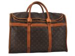 Authentic Louis Vuitton Monogram Sac Chaussures 55 Boston Bag Old Model LV 3292K Online Sale