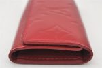 Authentic Louis Vuitton Vernis Multicles 4 Four Hooks Key Case M91976 Red 4879K Online now