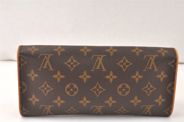 Authentic Louis Vuitton Monogram Pochette Twin GM Shoulder Bag M51852 LV 4544K Fashion