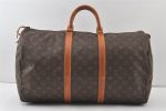 Authentic Louis Vuitton Monogram Keepall 50 Travel Boston Bag Old Model LV 7136K Online