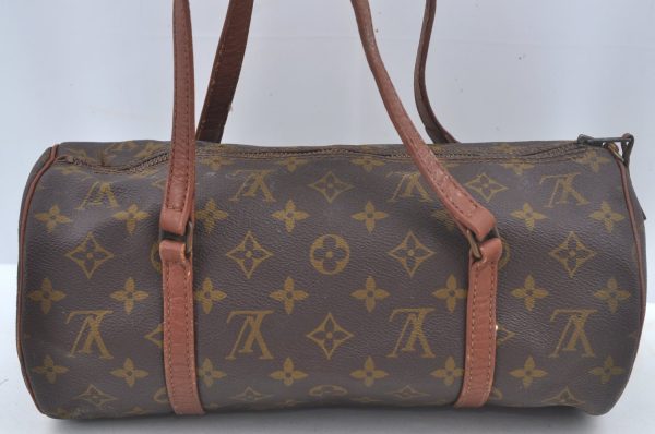 Authentic Louis Vuitton Monogram Papillon 30 Hand Bag Old Model LV Junk L0638 Online