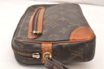 Authentic Louis Vuitton Monogram Marly Dragonne GM M51825 Clutch Bag Junk 6254K Supply