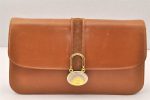 Authentic GUCCI Vintage 2Way Shoulder Clutch Bag Purse Leather Brown 6167K Hot on Sale