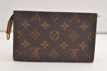 Authentic Louis Vuitton Monogram Pouch For Bucket PM LV 4010K Sale