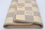 Authentic Louis Vuitton Damier Azur Multicles 6 Key Case Holder N61745 LV 6496K Sale