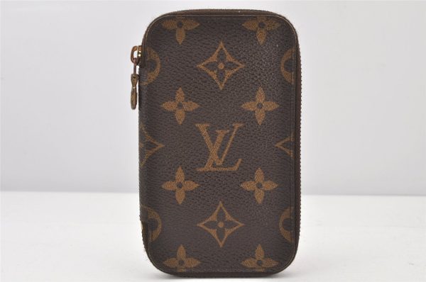 Authentic Louis Vuitton Monogram Pochette 6 Cles Key Case Holder M62610 LV 4866K Online