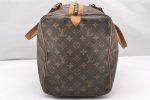 Authentic Louis Vuitton Monogram Sac Souple 45 Hand Boston Bag M41624 LV 4104K For Sale