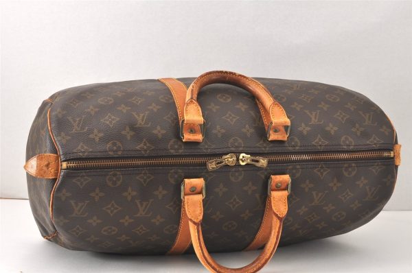 Authentic Louis Vuitton Monogram Keepall 45 Travel Boston Bag M41428 LV 4762K For Cheap