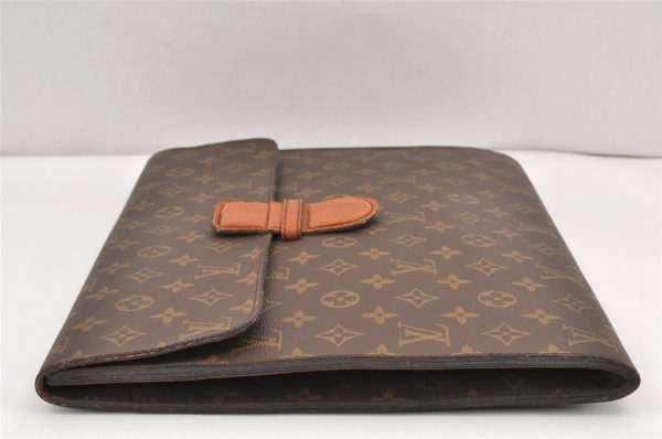 Authentic Louis Vuitton Monogram Poche Ministre Document Case Old Model LV 2060K Online