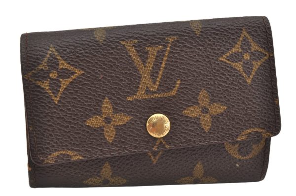 Authentic Louis Vuitton Monogram Multicles 6 Six Hooks Key Case M62630 LV 1692K Fashion