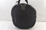 Authentic PRADA Vintage Nylon Leather 2Way Travel Boston Bag Black 1540K Supply