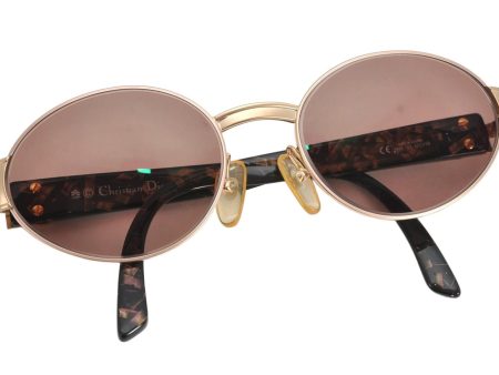 Authentic Christian Dior Sunglasses 2910 Titanium Plastic Brown Gold CD 1798K on Sale