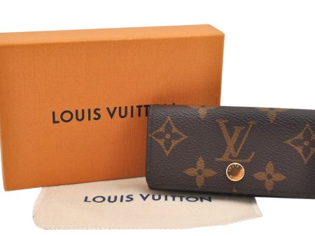 Auth Louis Vuitton Monogram Multicles 4 Four Hooks Key Case M62631 Box 2095K Online Hot Sale