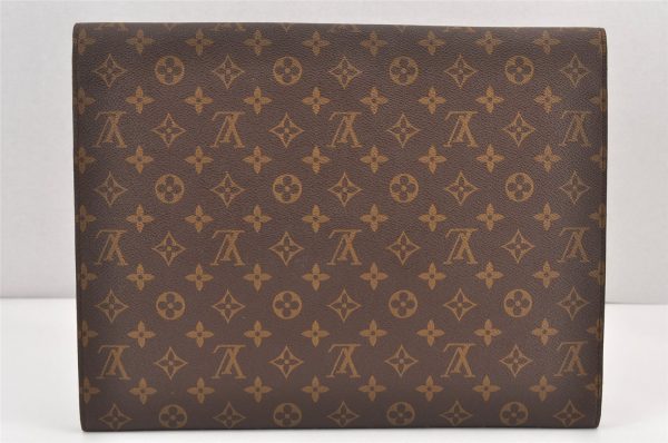 Authentic Louis Vuitton Monogram Poche Ministre Document Case Old Model LV 2060K Online