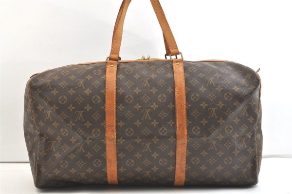 Authentic Louis Vuitton Monogram Sac Souple55 Hand Boston Bag M41622 LV 1797K Fashion