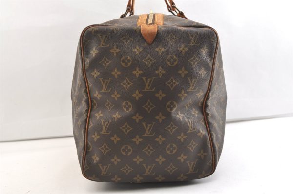 Authentic Louis Vuitton Monogram Sac Souple55 Hand Boston Bag M41622 LV 1797K Fashion