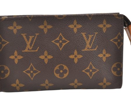 Authentic Louis Vuitton Monogram Pouch For Bucket PM LV 2098K For Sale