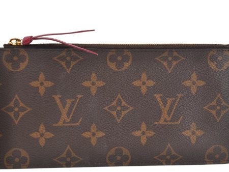 Authentic Louis Vuitton Monogram Pouch Purse For Pochette Felicie LV 1493K on Sale