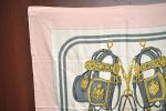 Authentic HERMES Carre 90 Scarf  BRIDES de GALA par   Silk Pink K8505 Online