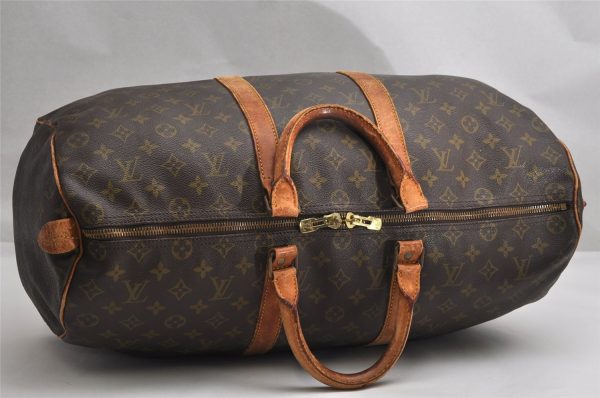 Authentic Louis Vuitton Monogram Keepall 50 Travel Boston Bag Old Model LV 1732K Fashion