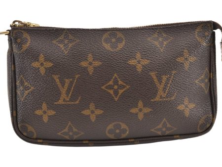 Authentic Louis Vuitton Monogram Pouch For Bucket PM LV 1793K Hot on Sale