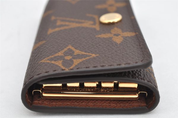 Auth Louis Vuitton Monogram Multicles 4 Four Hooks Key Case M62631 Box 2095K Online Hot Sale