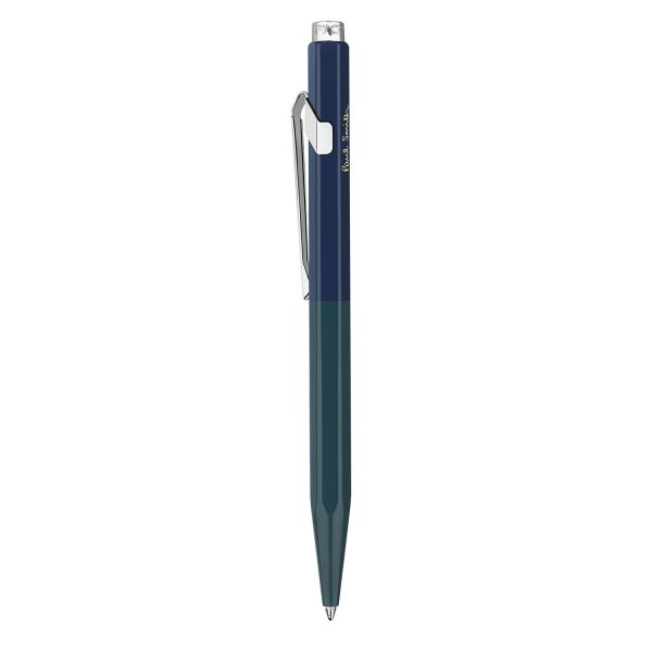 Caran d Ache 849 Paul Smith Ball Pen - Racing Green & Navy Blue (Limited Edition) Hot on Sale