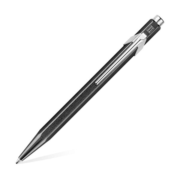 Caran D  Ache 849 Popline Metallic Ball Pen, Metallic Black For Cheap