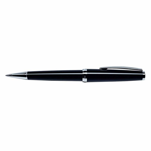 Cleo Skribent Classic Ball Pen, Black   Chrome Trim Online