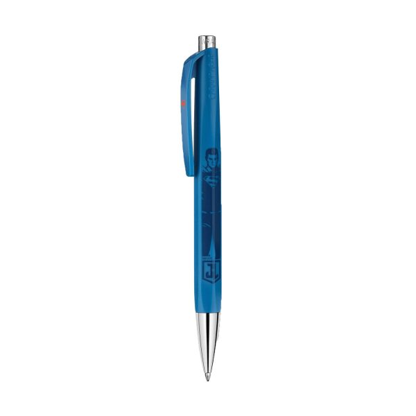 Caran D  Ache Infinite Super Hero Ball Pen, Blue Online Sale