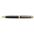 Caran d Ache Leman Ball Pen - Ebony Black GT Sale