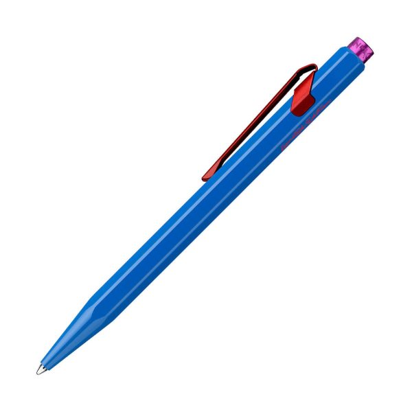 Caran d Ache 849 Claim Your Style Ball Pen - Cobalt Blue (Limited Edition) Fashion