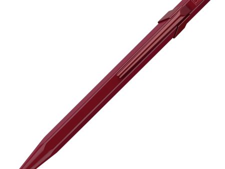 Caran d Ache 849 Claim Your Style Ball Pen - Garnet Red (Limited Edition) For Cheap