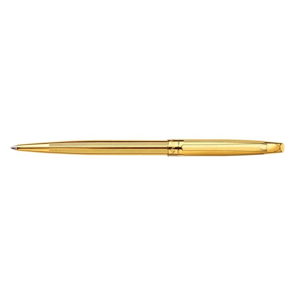 Caran D  Ache Hexagonal Madison Ball Pen, Gold Cheap