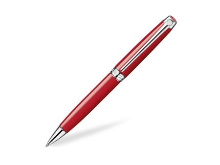 Caran d Ache Leman Ball Pen - Scarlet Red Cheap