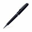 Cleo Skribent Classic Ball Pen, Black   Chrome Trim Online