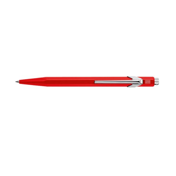 Caran D  Ache 849 Popline Ball Pen, Red Supply