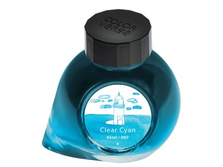 Colorverse Project Series Clear Cyan Ink Bottle - 65ml Online Hot Sale