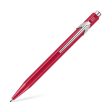 Caran D  Ache 849 Popline Metallic Ball Pen, Metallic Red Sale