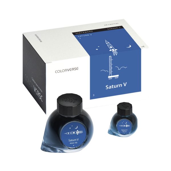 Colorverse Spaceward Saturn V Ink Bottle, Dark Blue - 65ml + 15ml Online Hot Sale