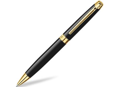 Caran d Ache Leman Ball Pen - Ebony Black GT Sale