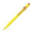 Caran d Ache 849 Claim Your Style Ball Pen - Canary Yellow (Limited Edition) on Sale