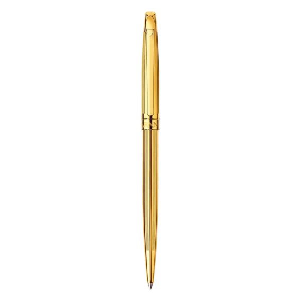 Caran D  Ache Hexagonal Madison Ball Pen, Gold Cheap