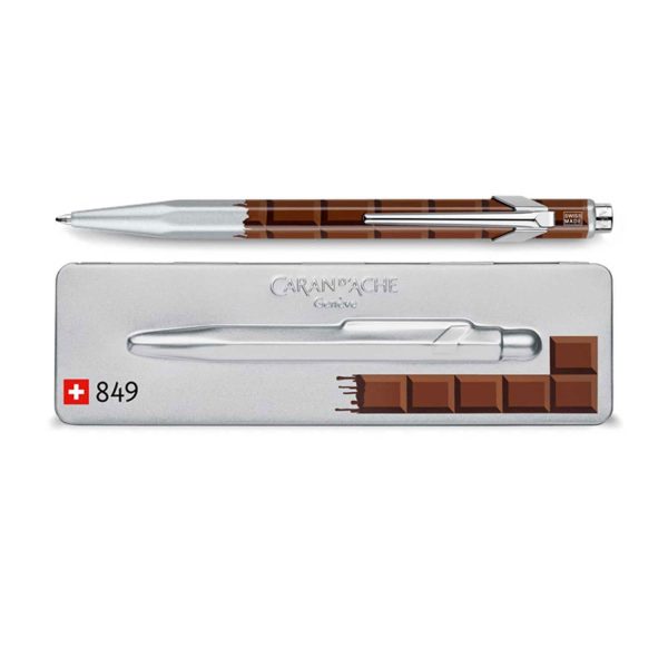 Caran D  Ache 849 Popline Ball Pen, Swiss Chocolate Cheap