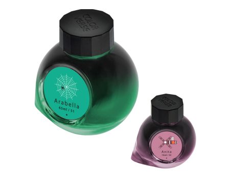 Colorverse Trailblazer in Space Arabella & Anita Ink Bottle, Green (65ml) + Pink (15ml) Online Hot Sale